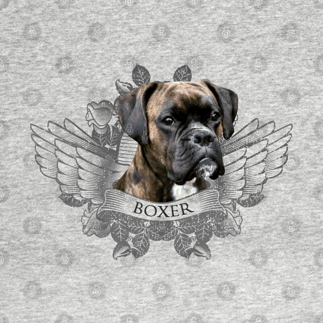 Boxer dog by Nartissima